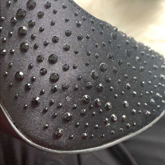 BAKERS Satin Rhinestone Pumps - Picture 7 of 10